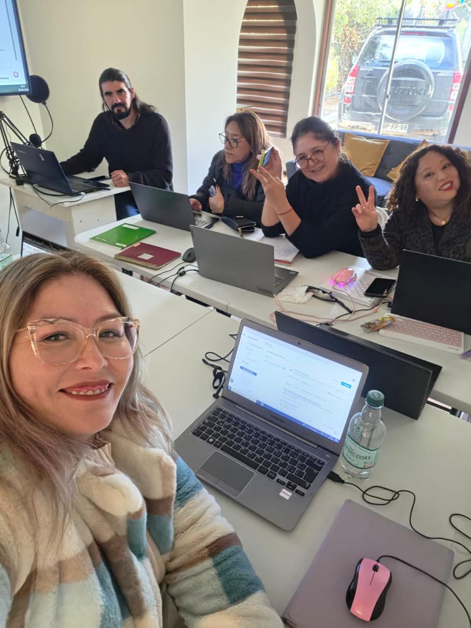 Alumnos taller automatización ventas Hotmart Quilpué